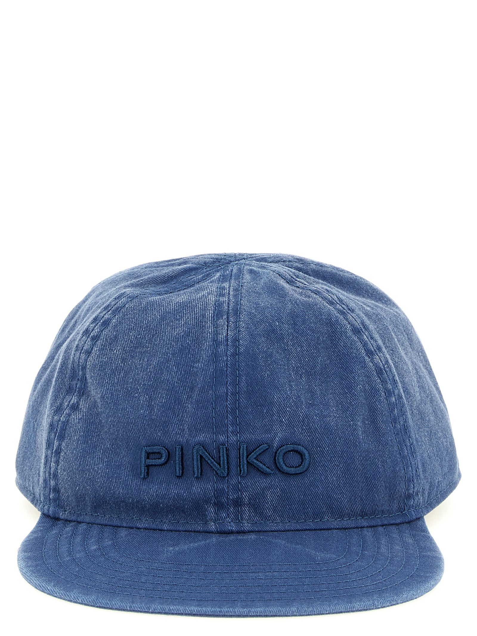 PINKO Blue Cotton Cap (Baseball Hat)