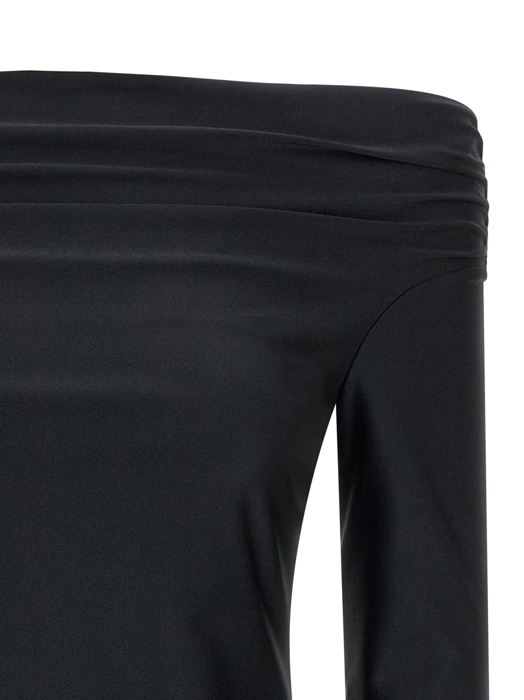 The Andamane Black Polyamide Tank Tops