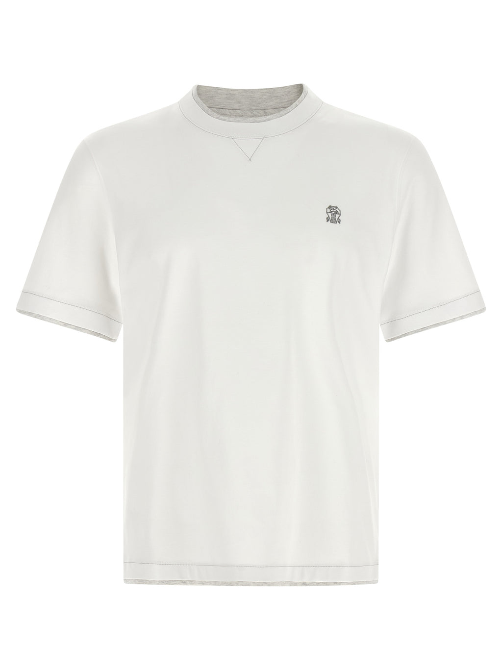 Brunello Cucinelli White T-Shirt