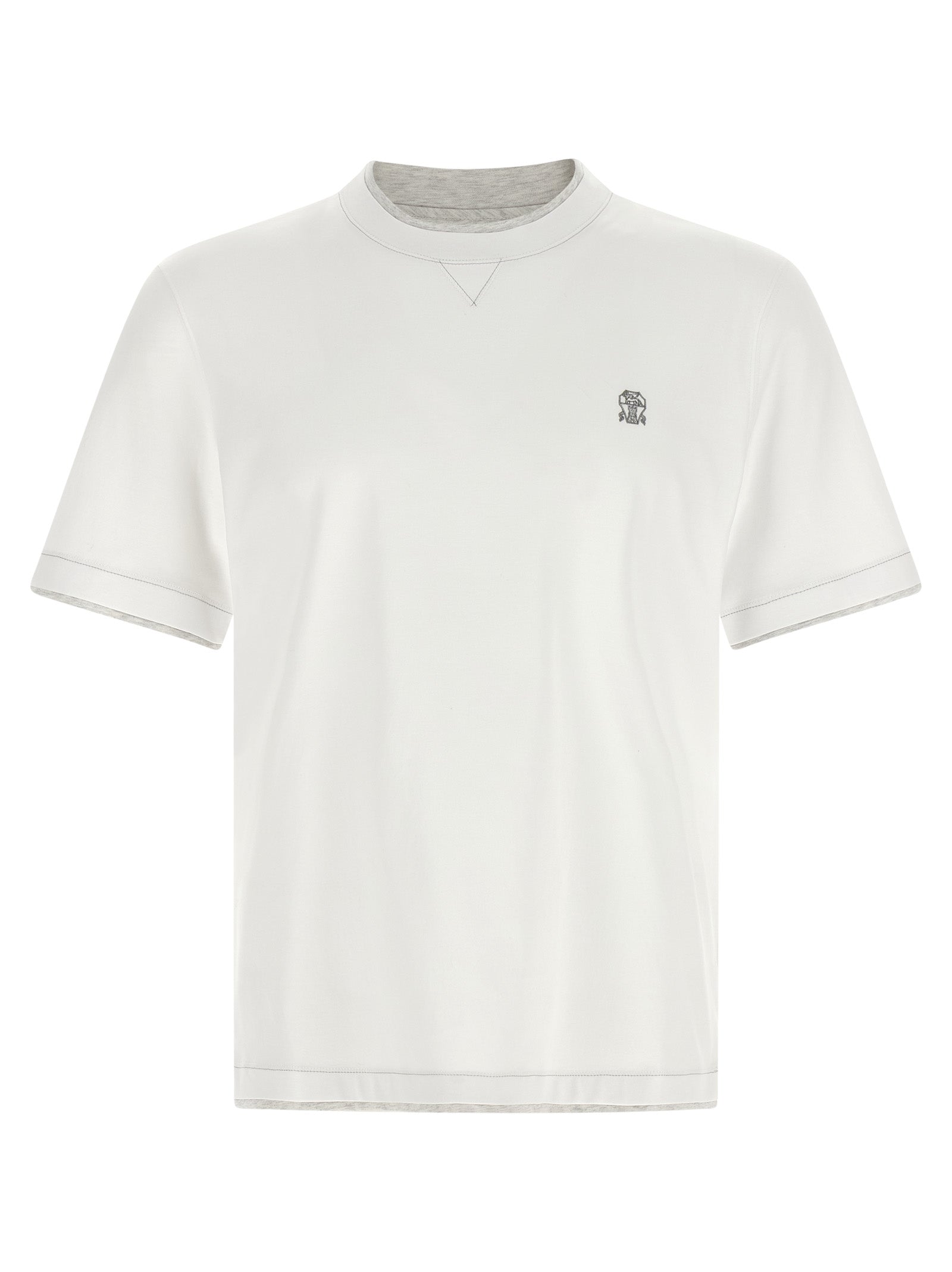 Brunello Cucinelli White T-Shirt