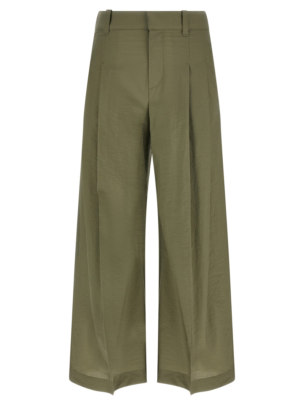 Brunello Cucinelli Bicolor Cotton Casual Pants