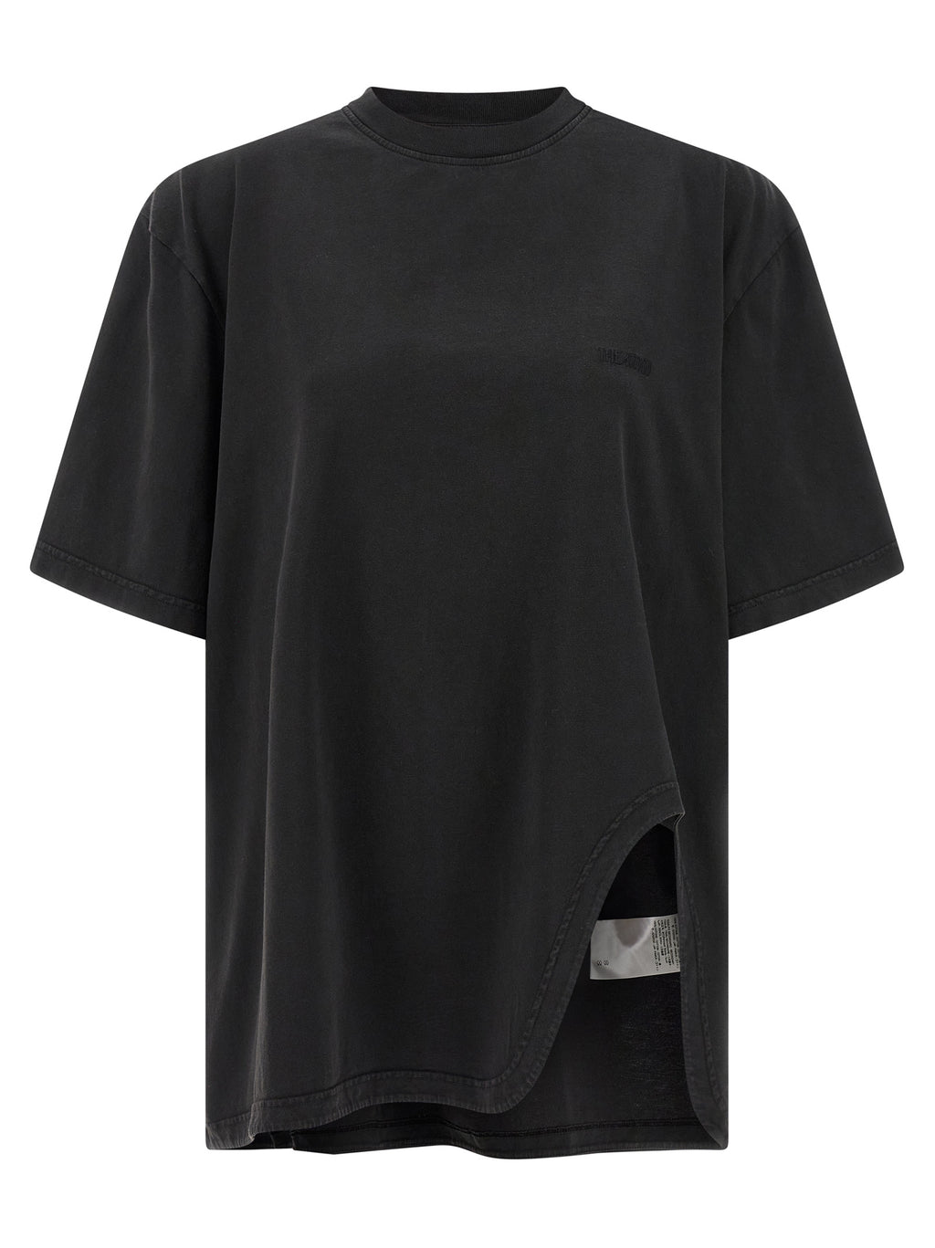 The Attico Black Cotton T-Shirt