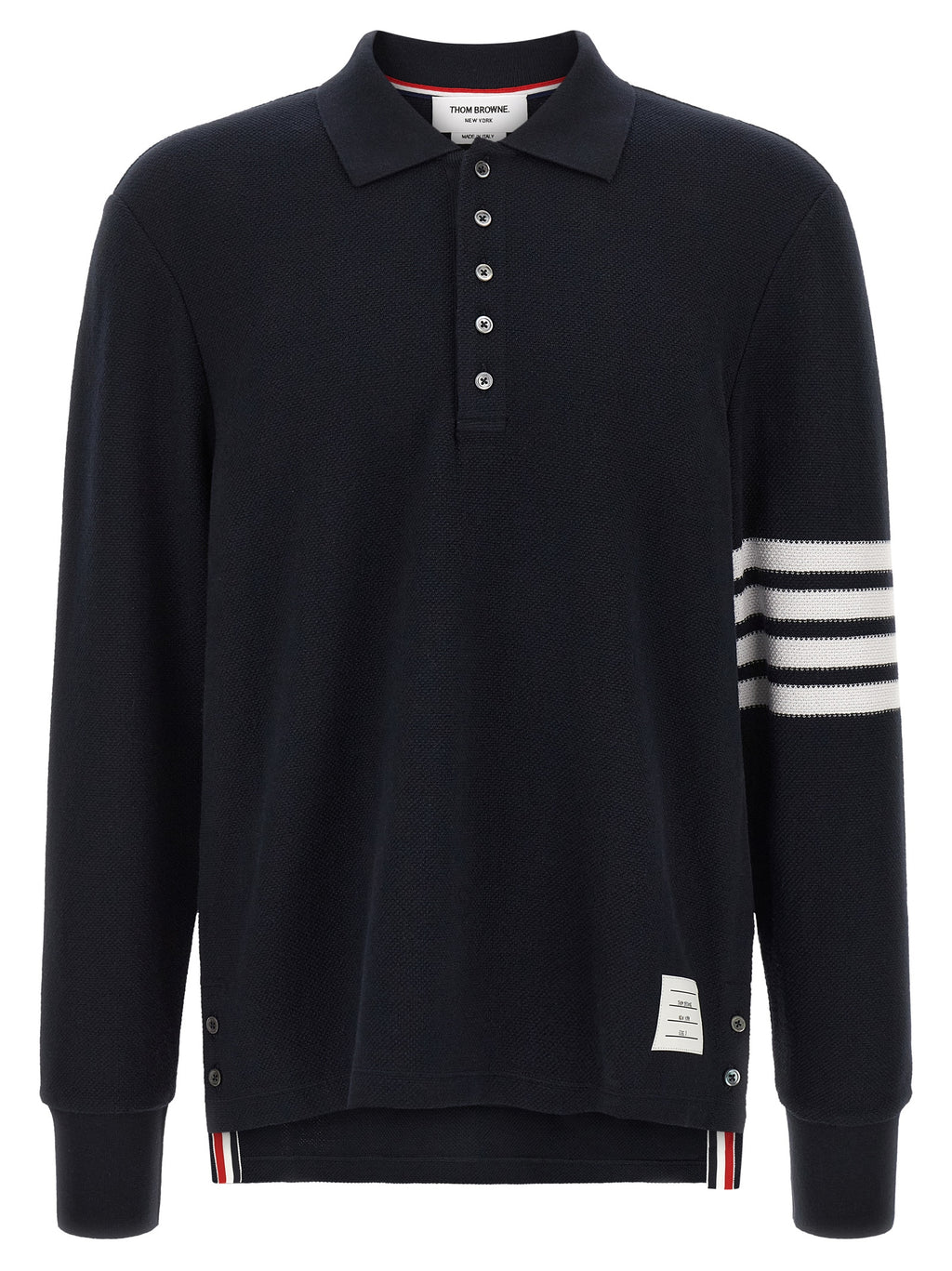 Thom Browne Blue Polo Shirt