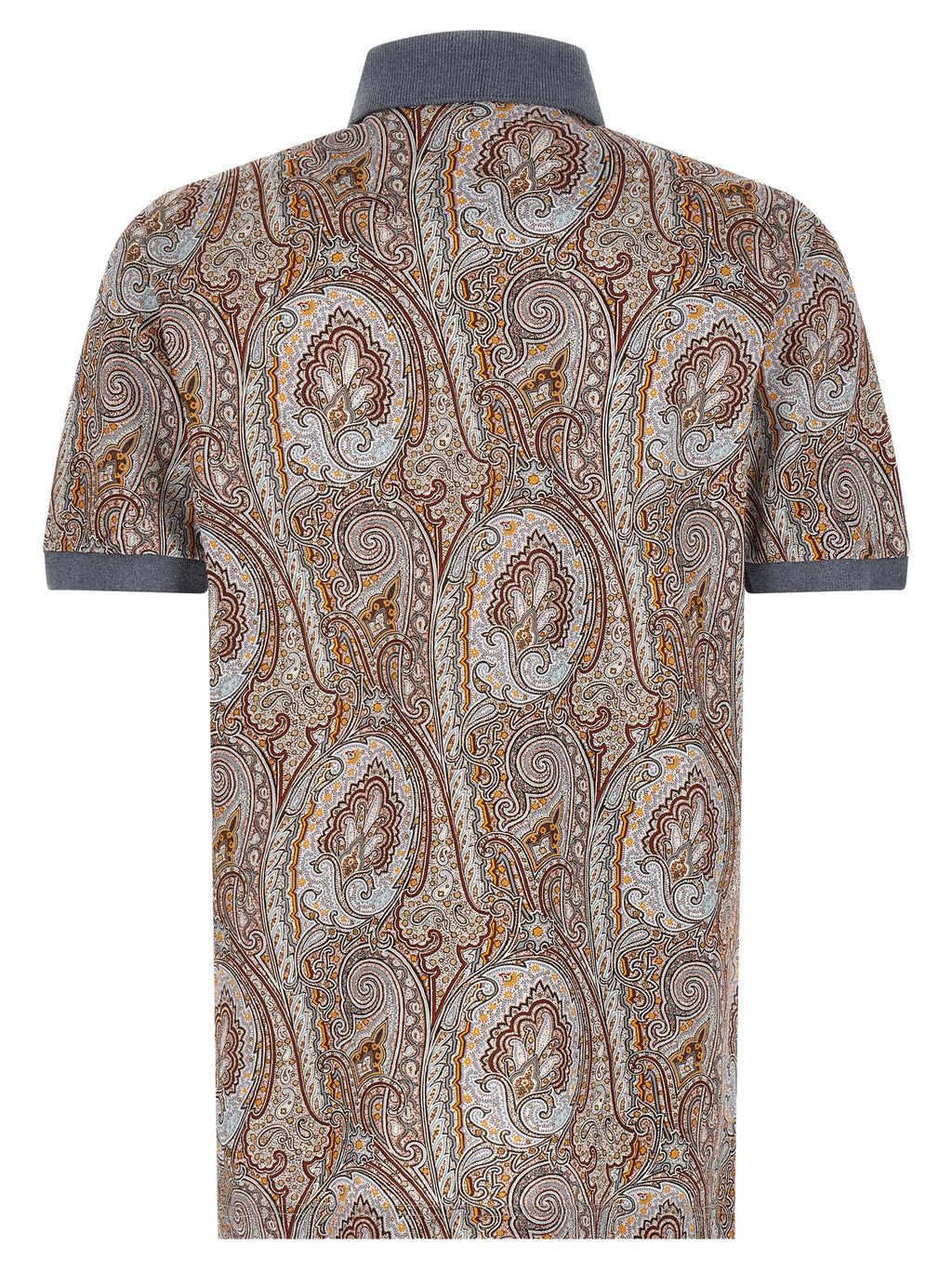 Etro Multicolor Cotton Polo Shirt