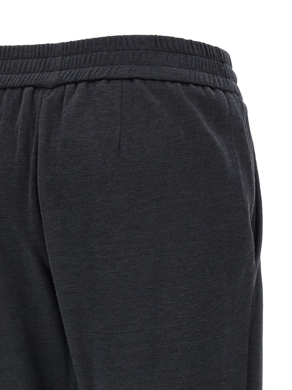 Brunello Cucinelli Gray Cotton Joggers (Workout Pants)