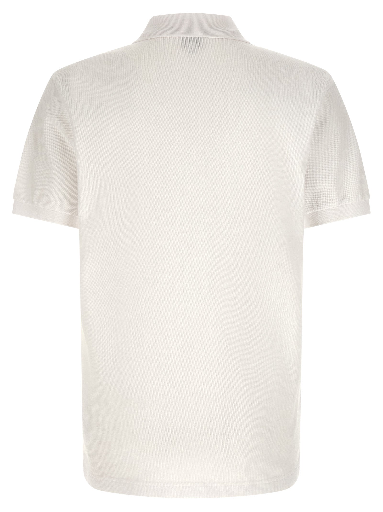 Kenzo White Cotton Polo Shirt
