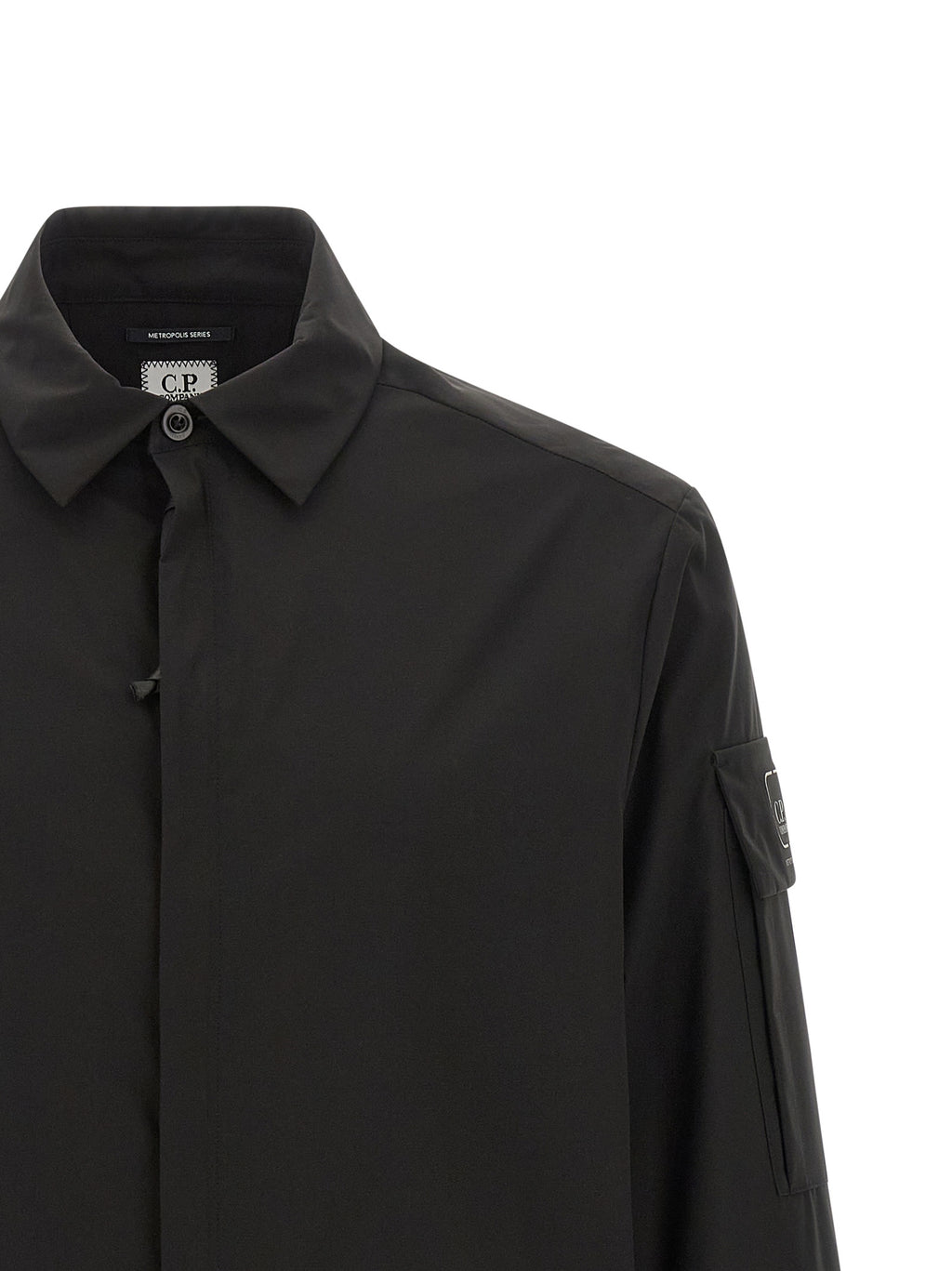 C.P. Company Black Polyester Blouse