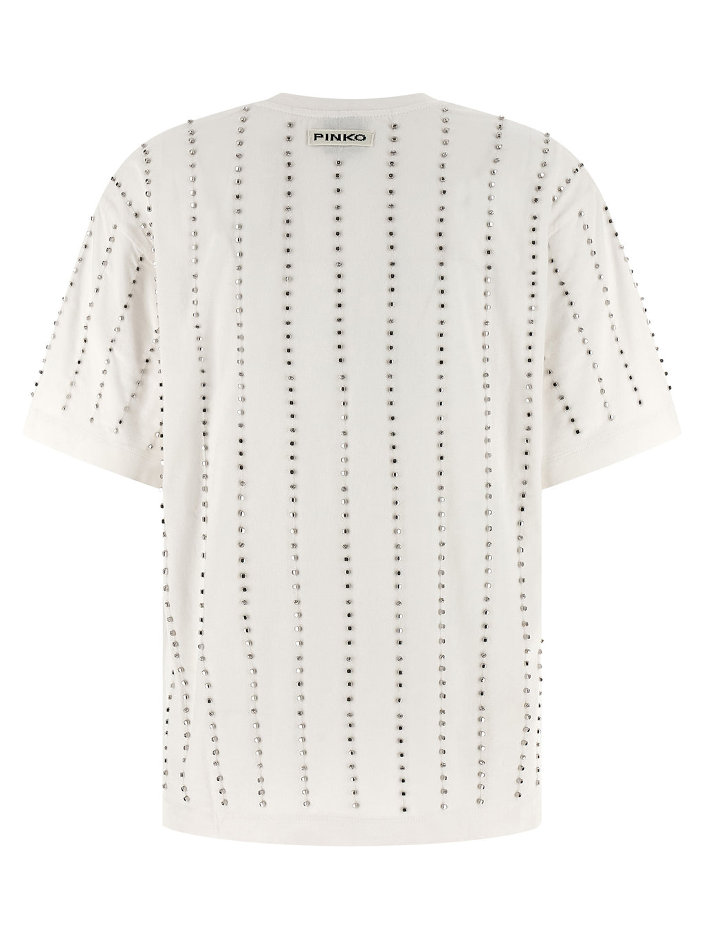 PINKO White Cotton T-Shirt