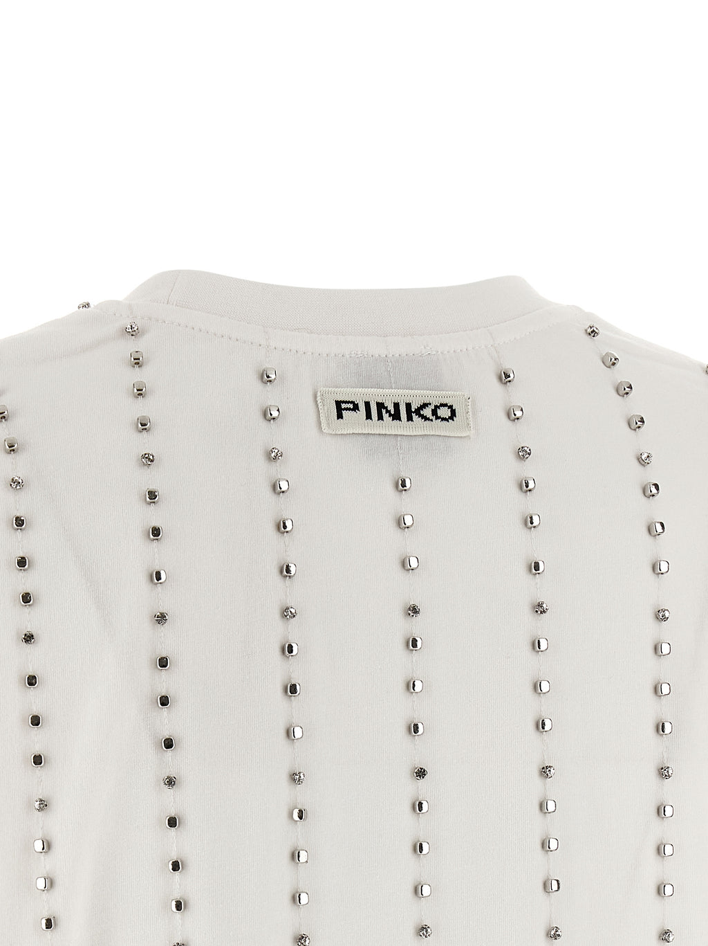 PINKO White Cotton T-Shirt