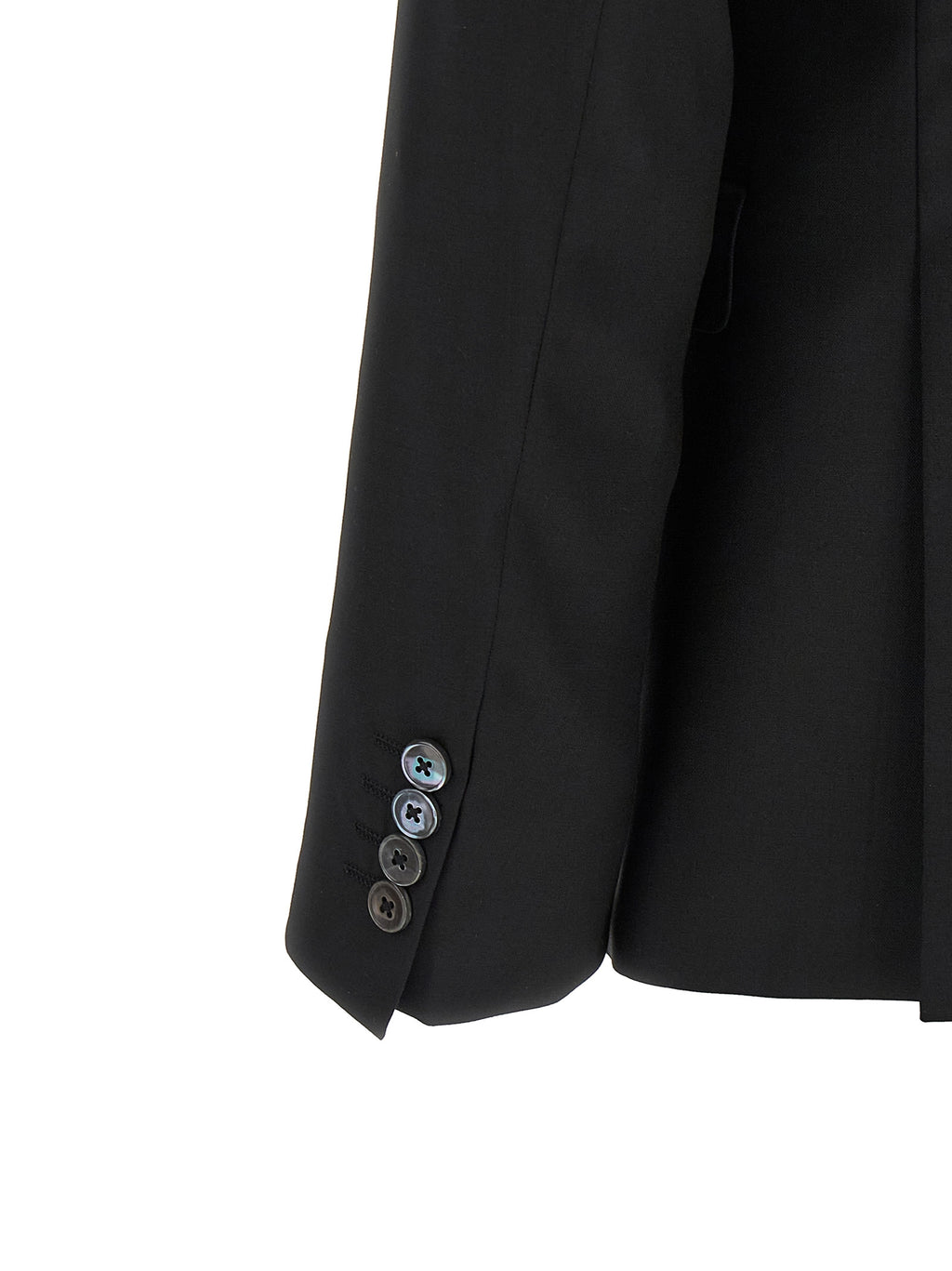 Pal Zileri Black Wool Two-Piece Suit