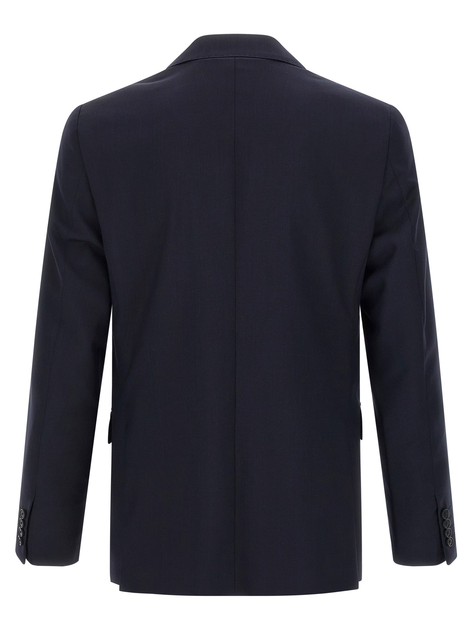 Pal Zileri Blue Wool Two-Piece Suit