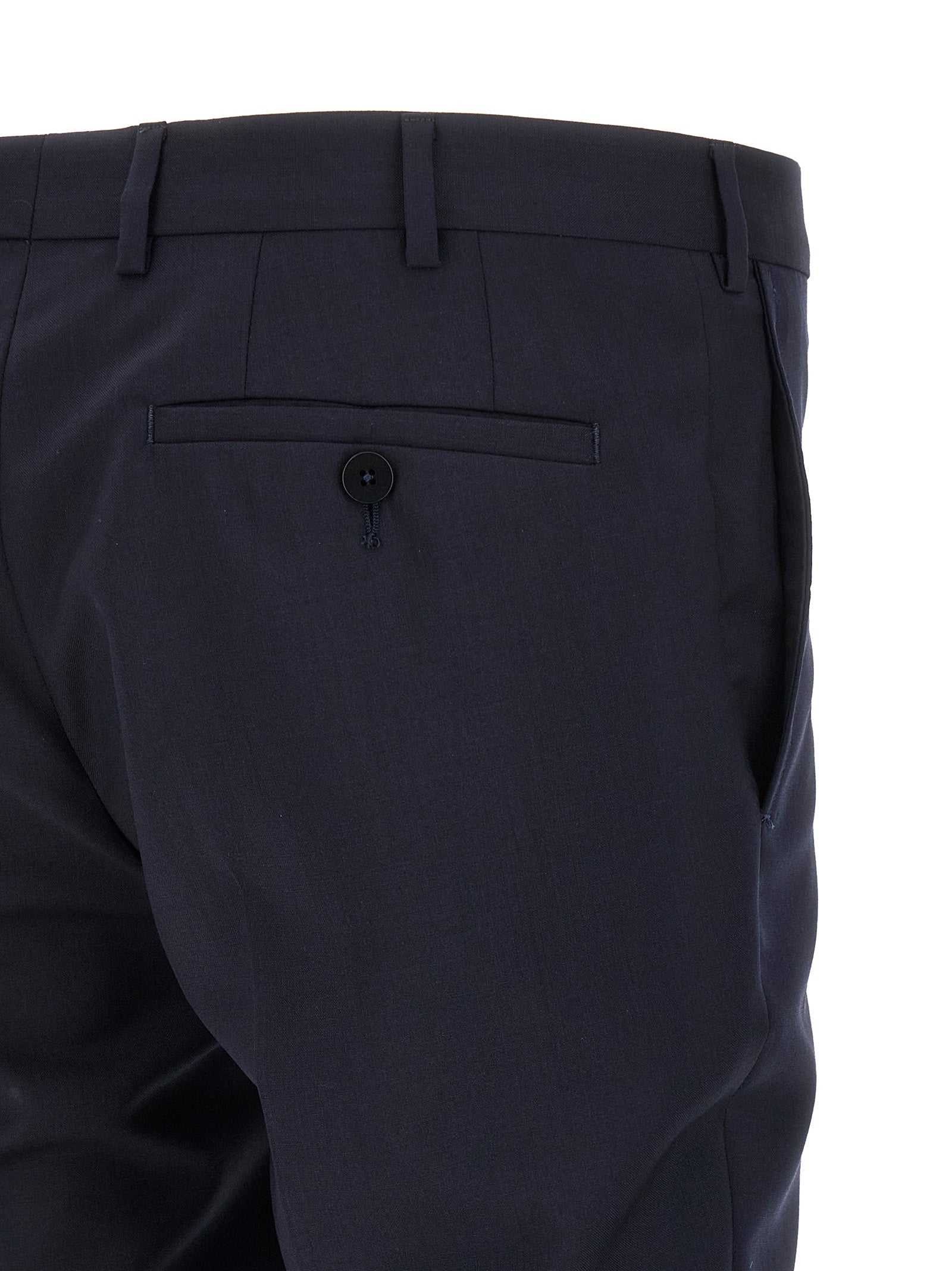 Pal Zileri Blue Wool Two-Piece Suit