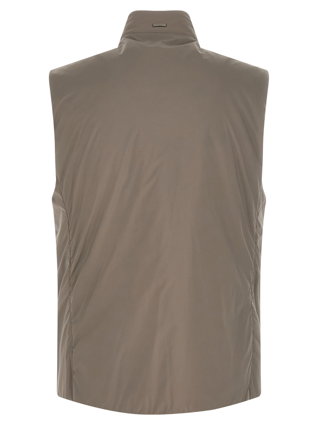 Herno Gray Polyamide Sleeveless Jacket