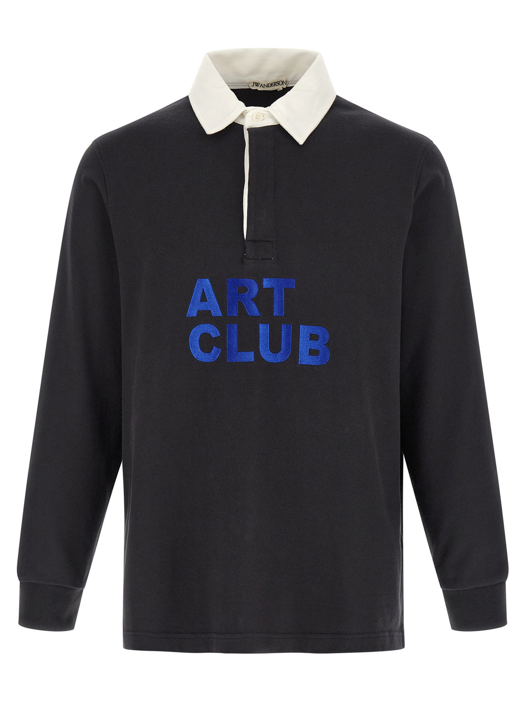 J.W.Anderson Black Cotton Polo Shirt