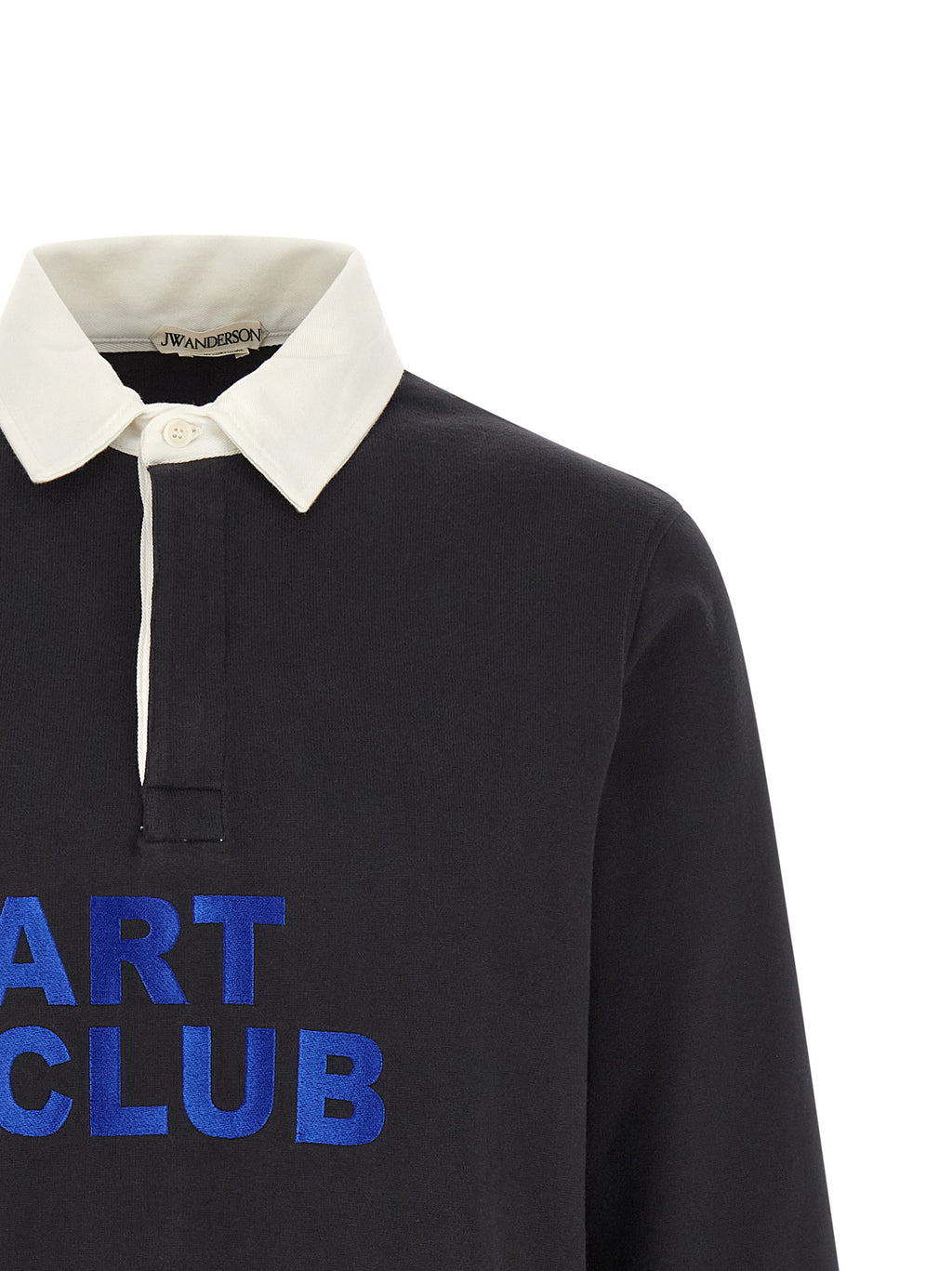 J.W.Anderson Black Cotton Polo Shirt
