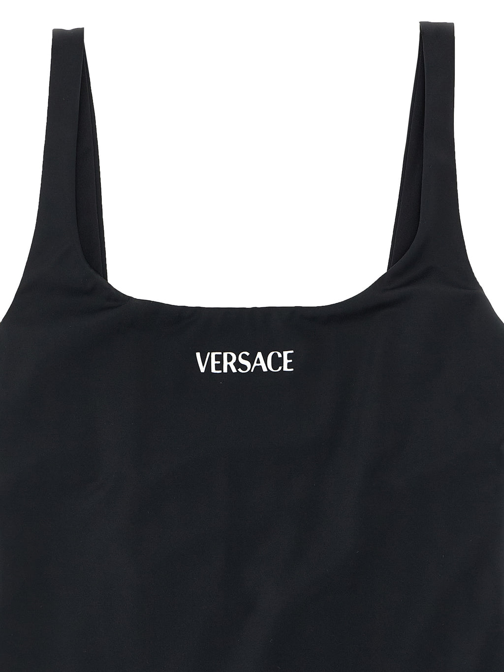 Versace Black Nylon One-Piece Swimsuit