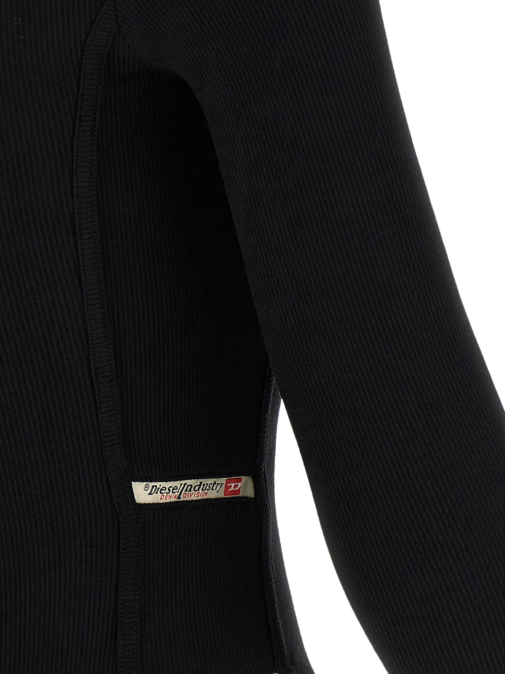 Diesel Black Viscose Bodysuit