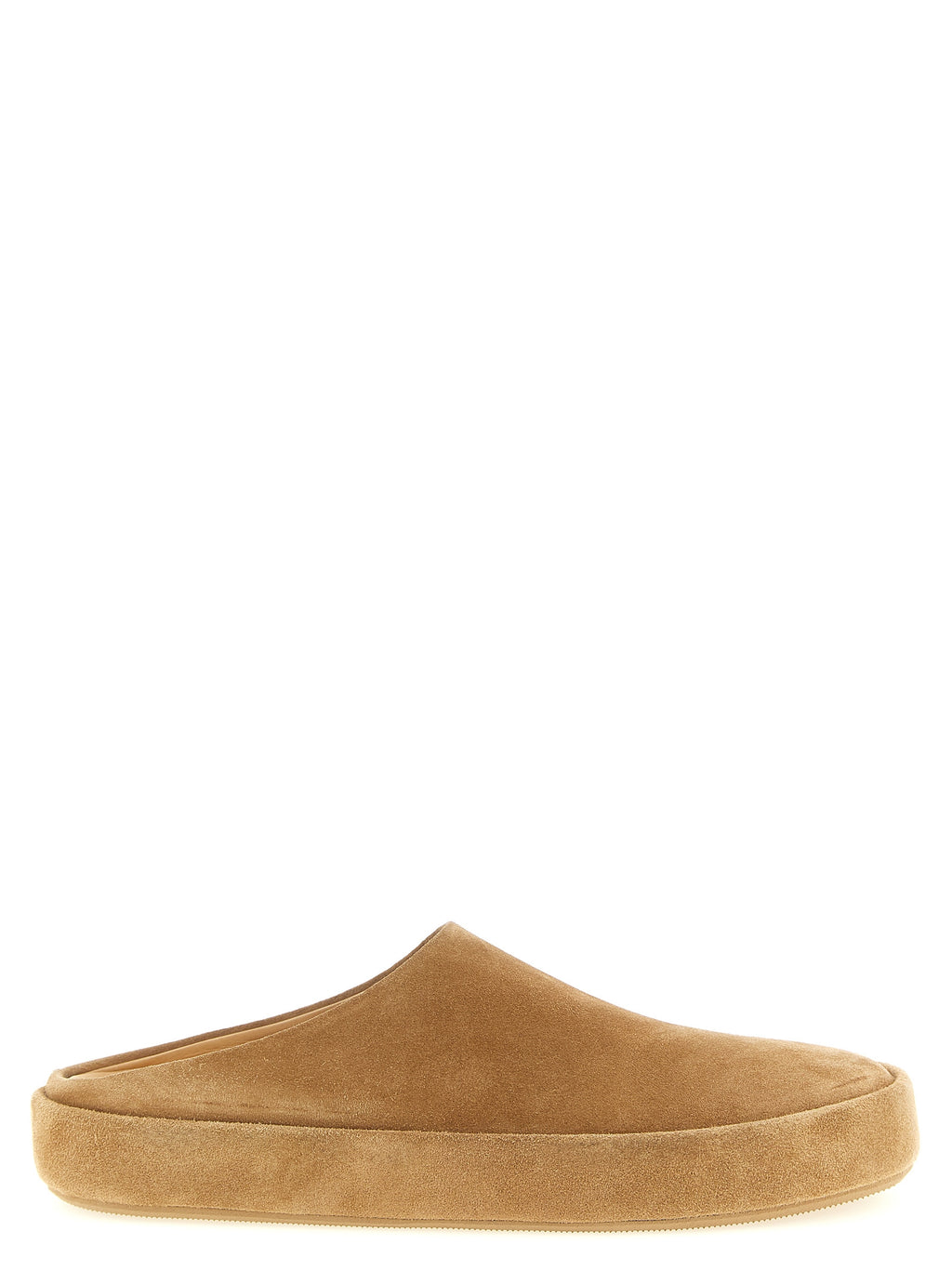 Marsell Beige Calfskin Mules