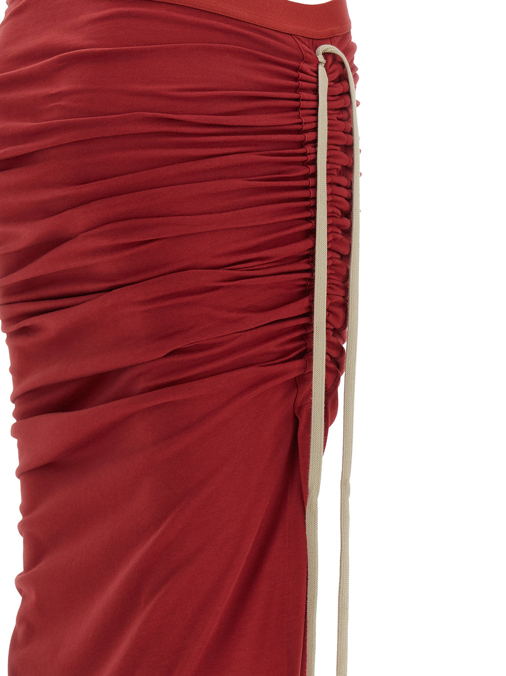 Rick Owens Multicolor Cotton Mini Skirt