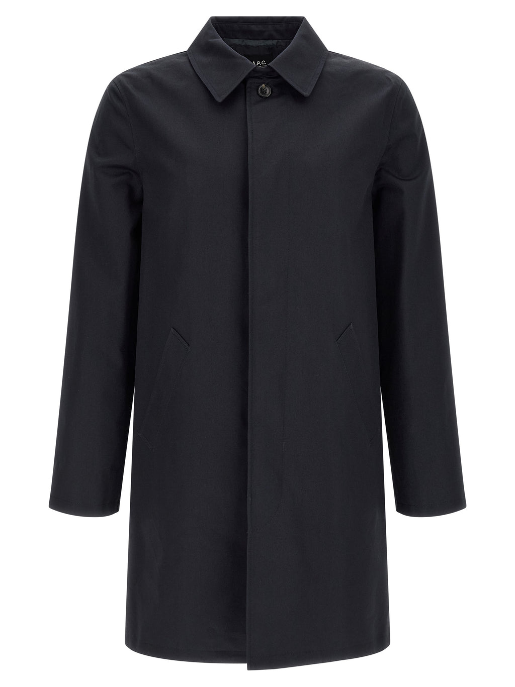 A.P.C. Blue Cotton Coat