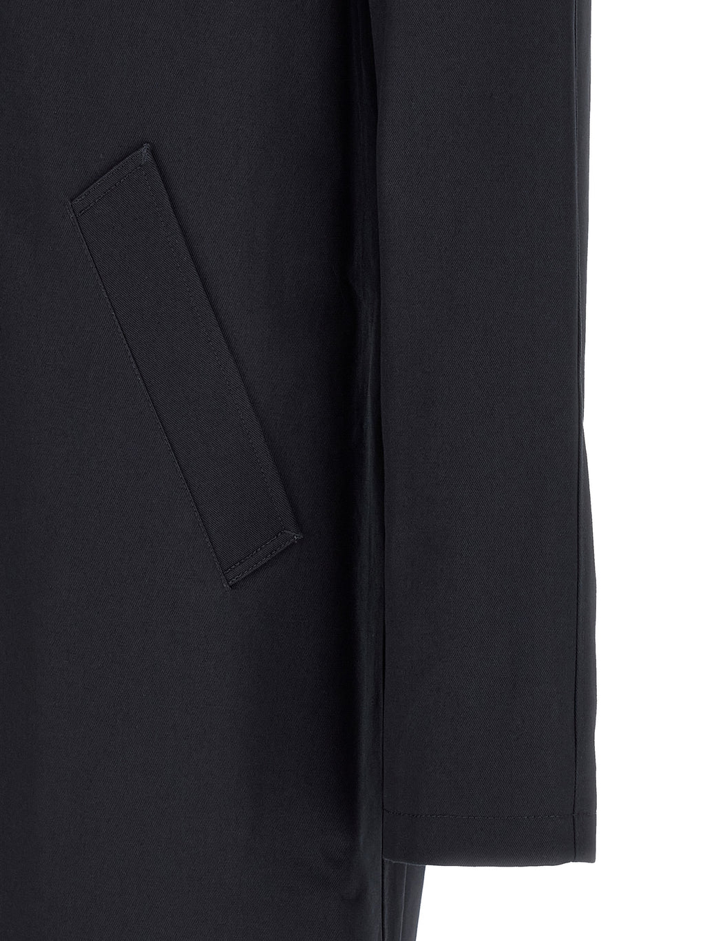 A.P.C. Blue Cotton Coat