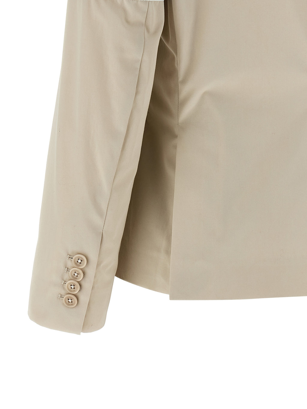 Thom Browne Beige Cotton Blazer