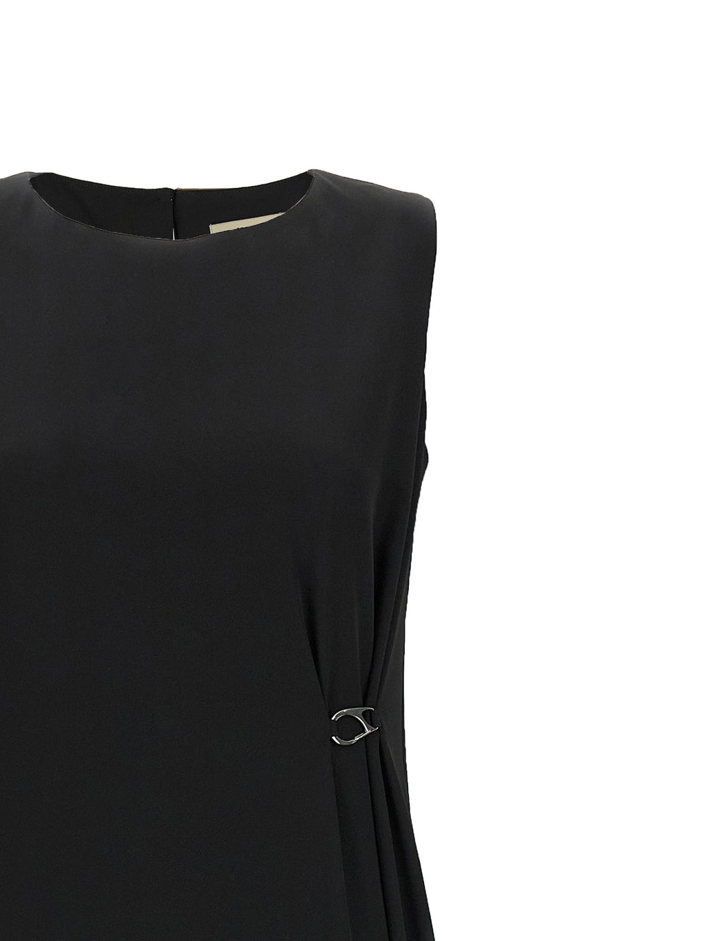 Herno Black Polyester Long Dress