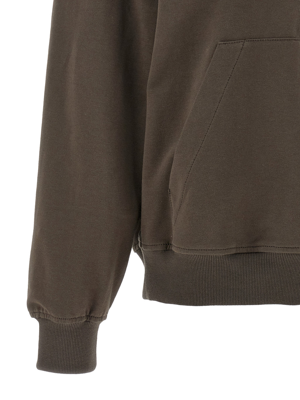 Brunello Cucinelli Brown Cotton Hoodie