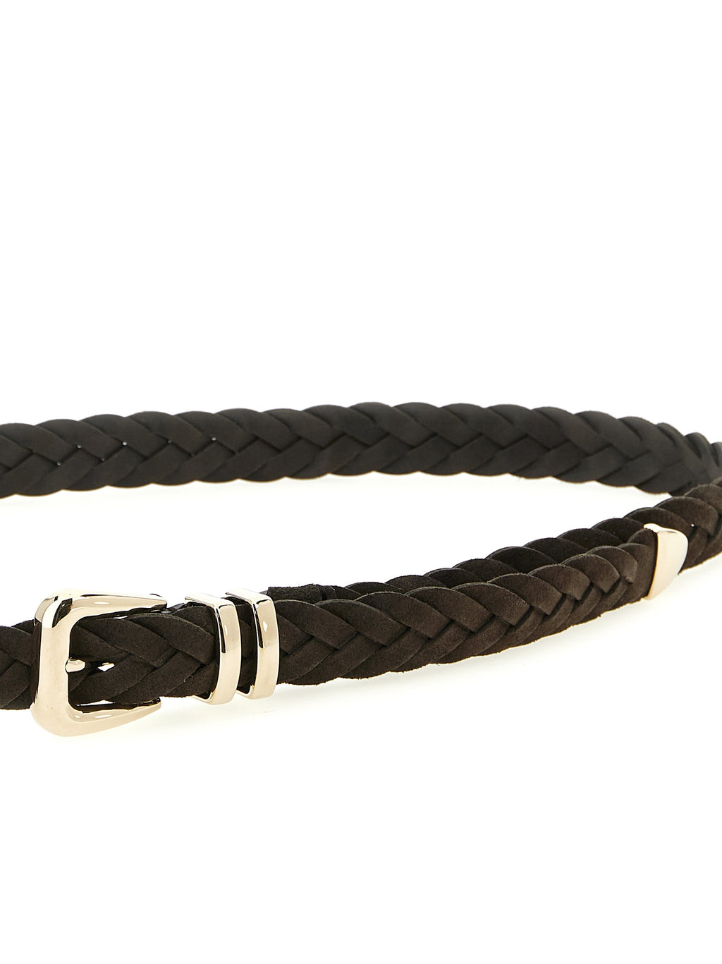 Brunello Cucinelli Brown Bull Skin Belt