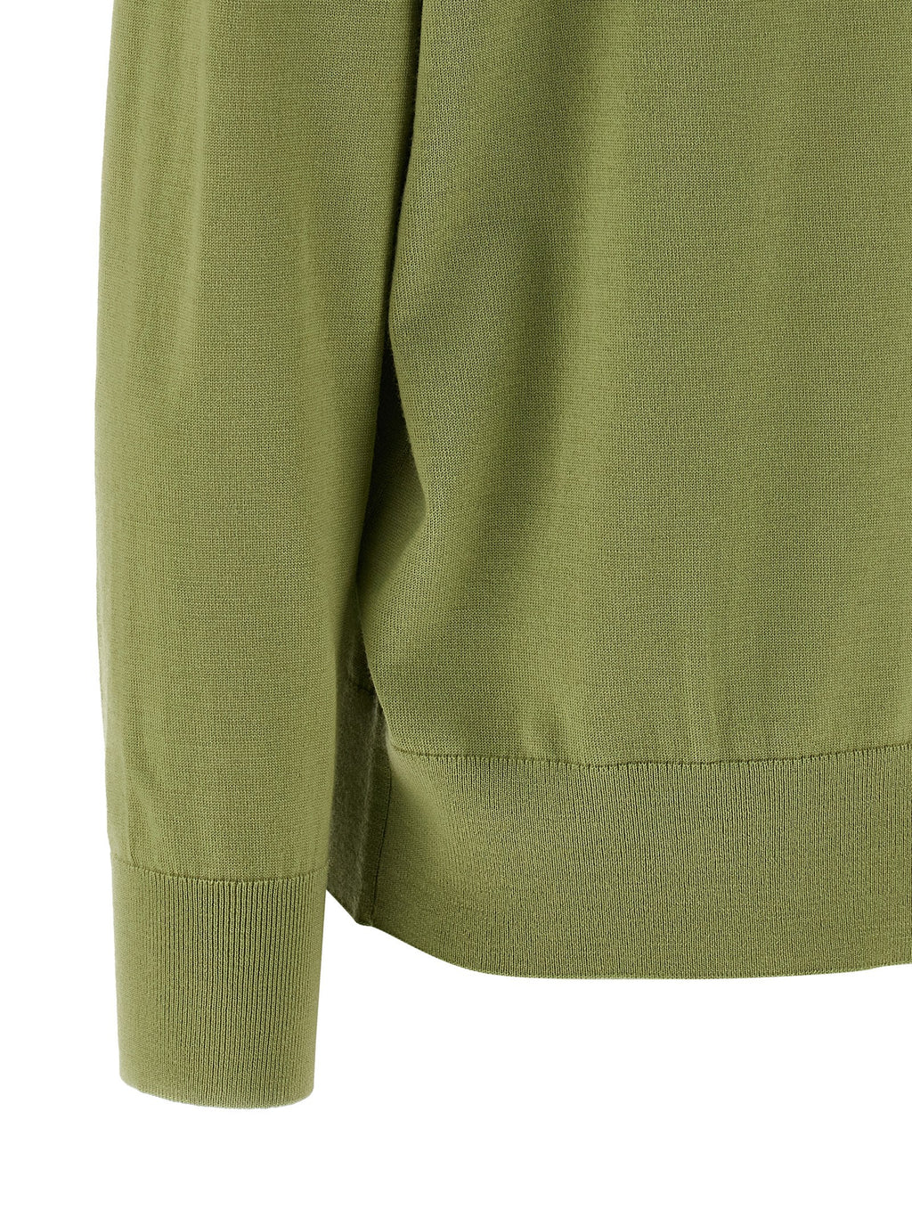 Dries Van Noten Bicolor Merino Wool Cardigan