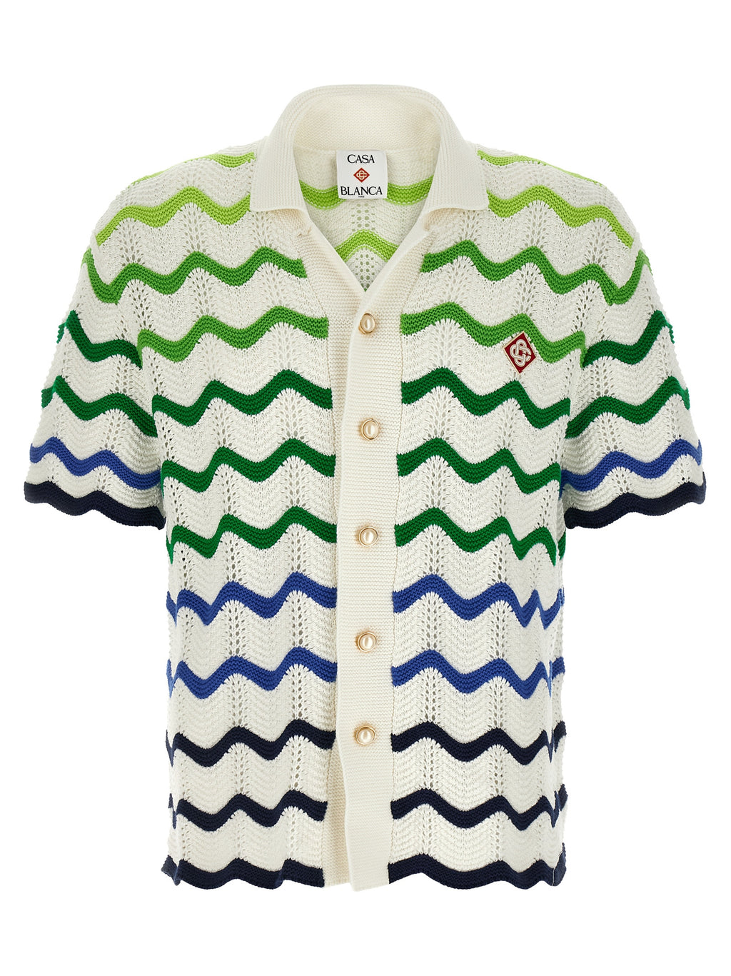 Casablanca Multicolor Cotton Blouse
