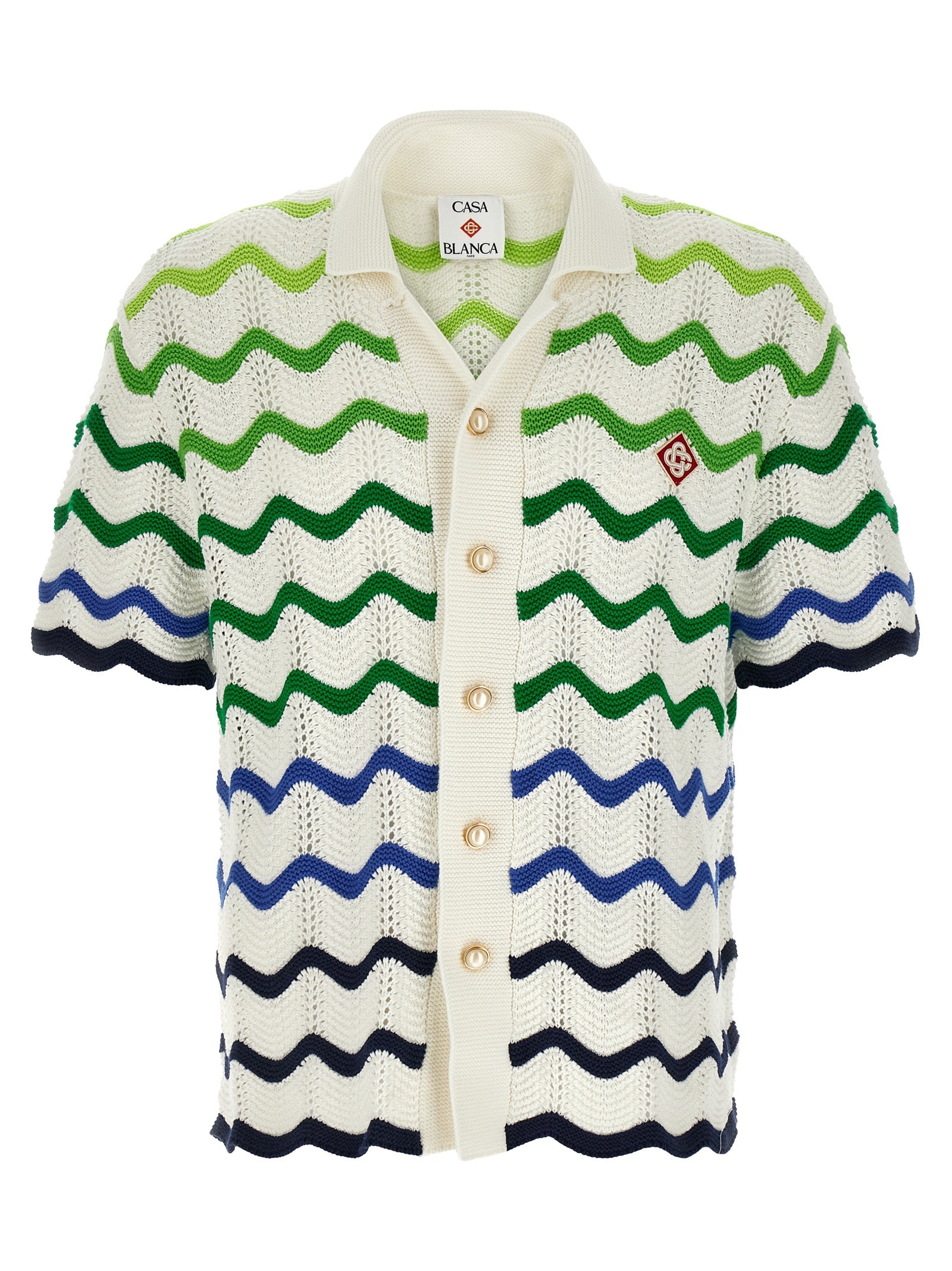 Casablanca Multicolor Cotton Blouse