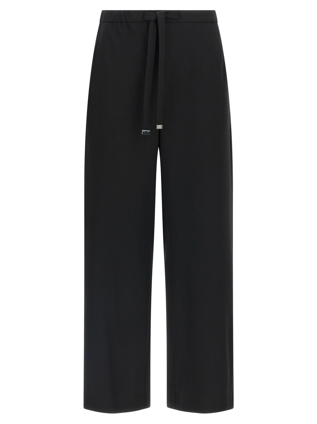 'S Max Mara Black Virgin Wool Joggers (Workout Pants)