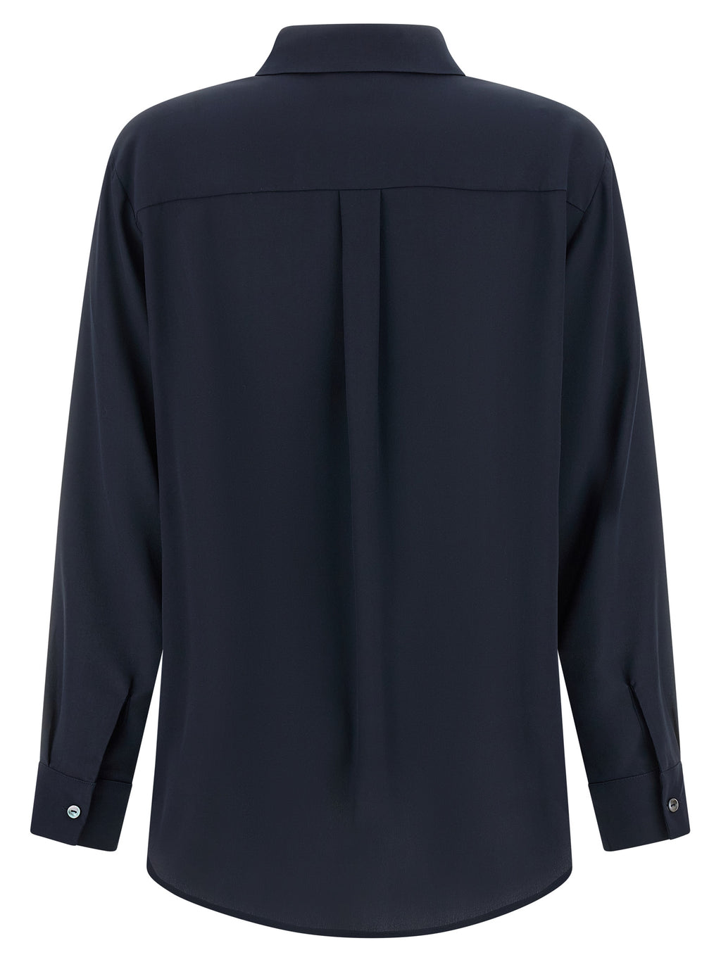 P.A.R.O.S.H. Blue Silk Blouse