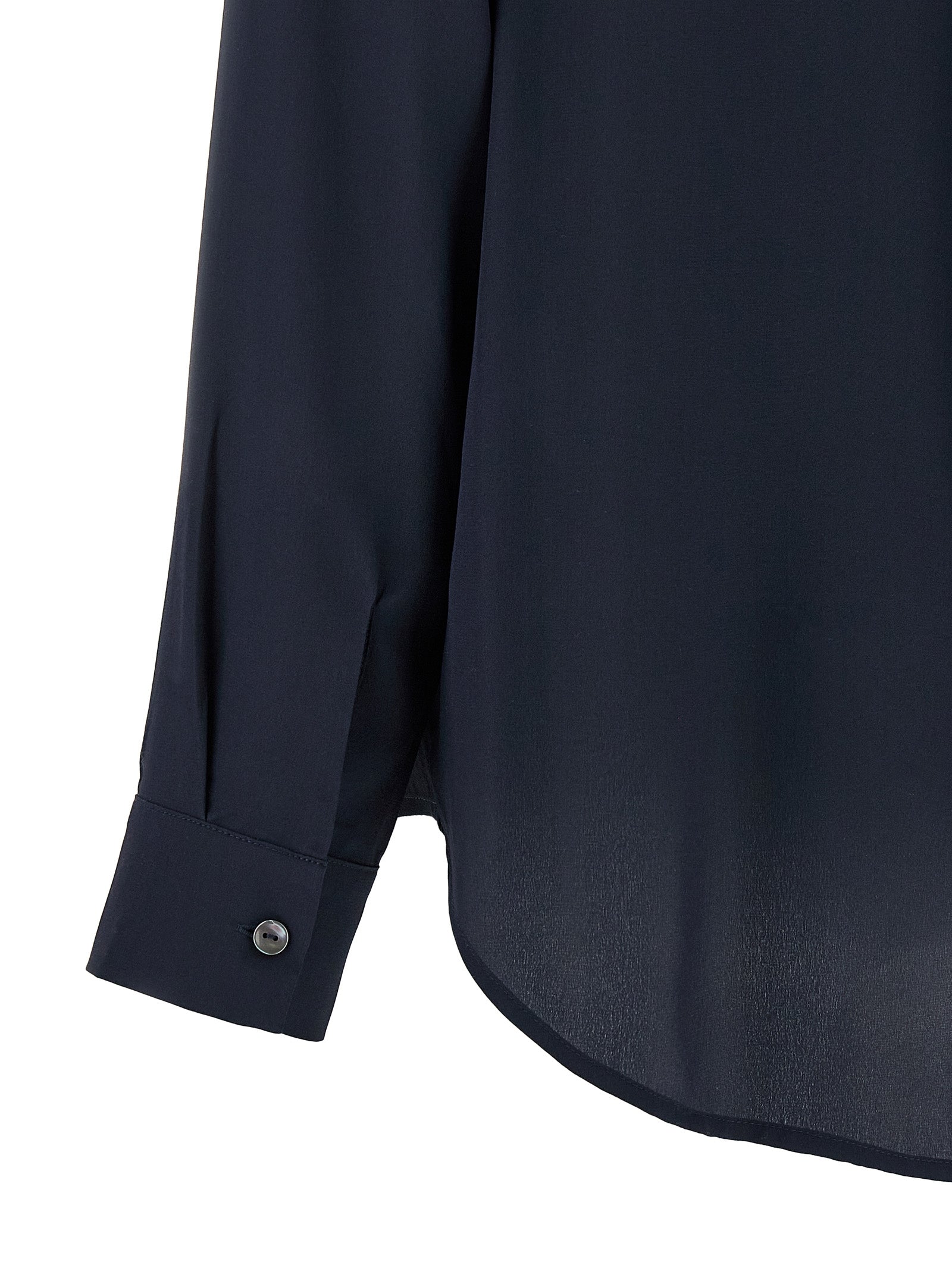 P.A.R.O.S.H. Blue Silk Blouse