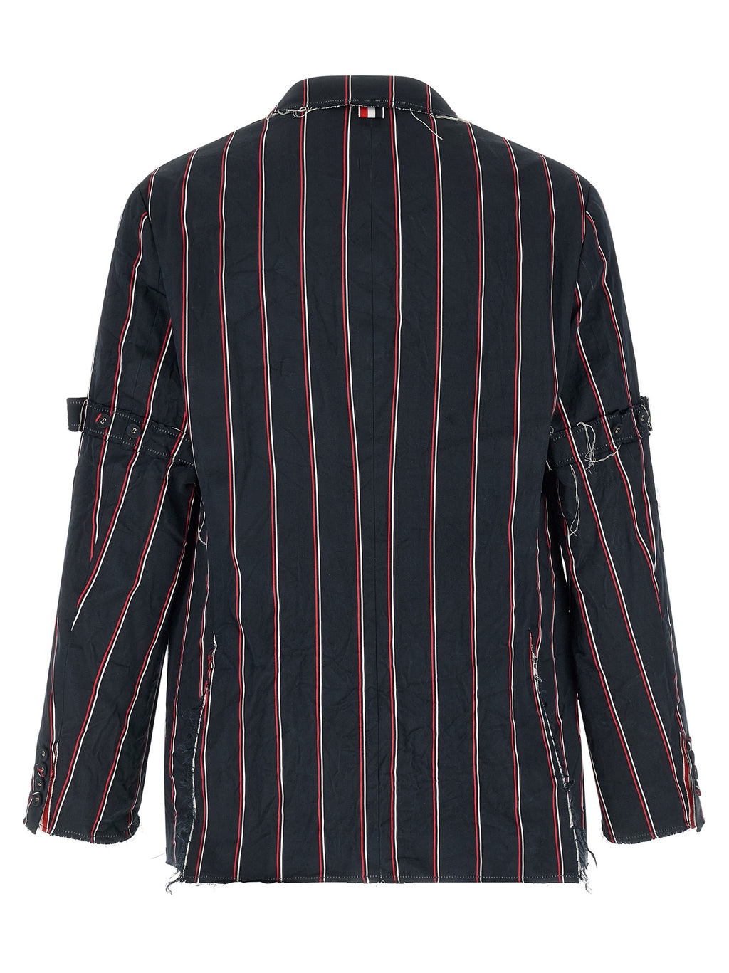 Thom Browne Blue Silk Blazer