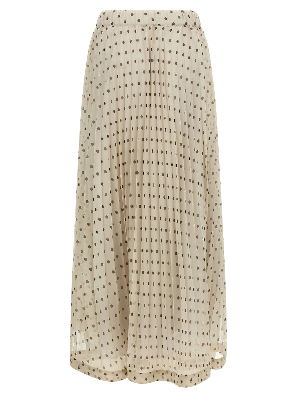 P.A.R.O.S.H. Beige Polyester Mini Skirt