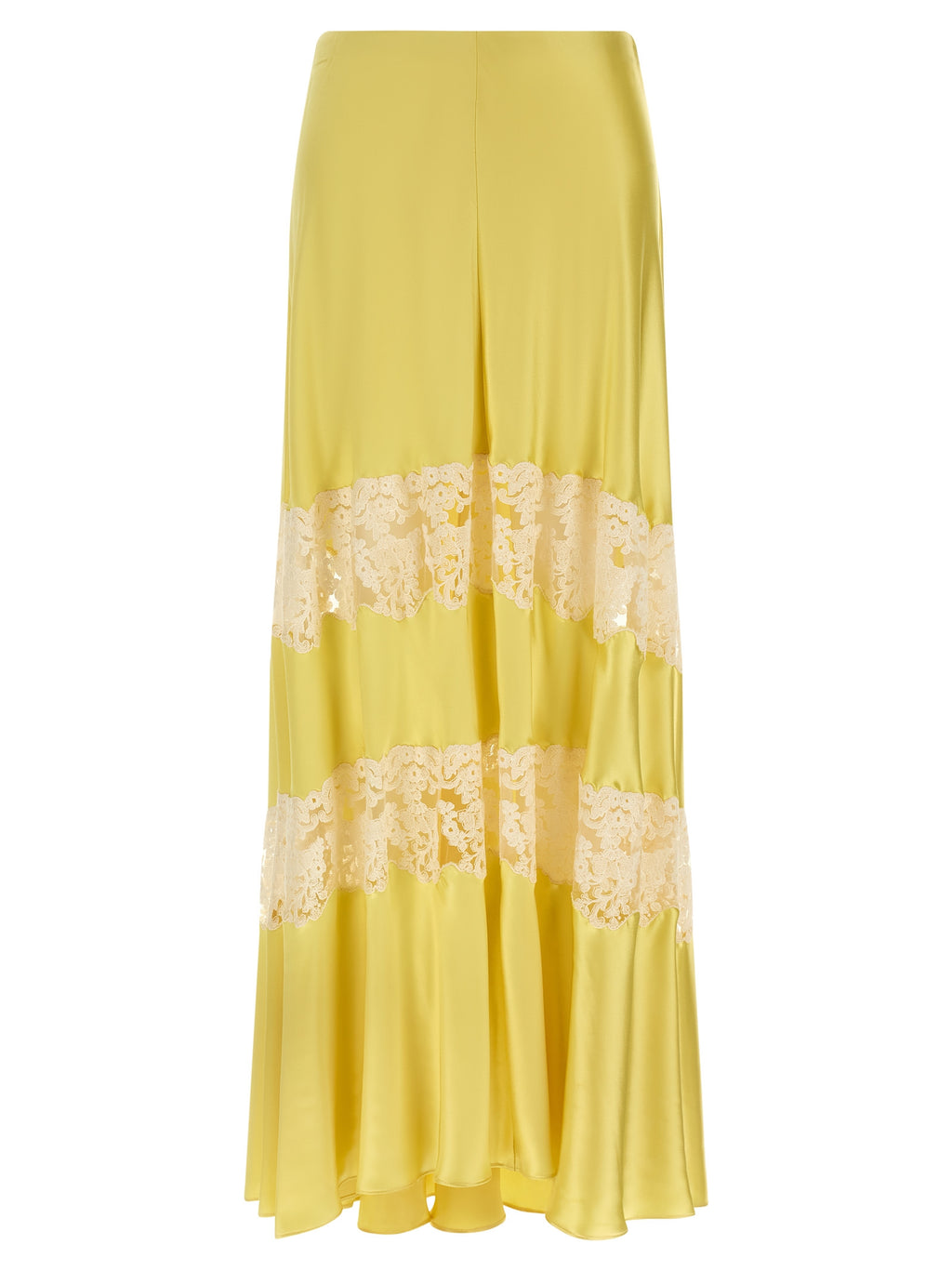 Alberta Ferretti Bicolor Viscose Mini Skirt