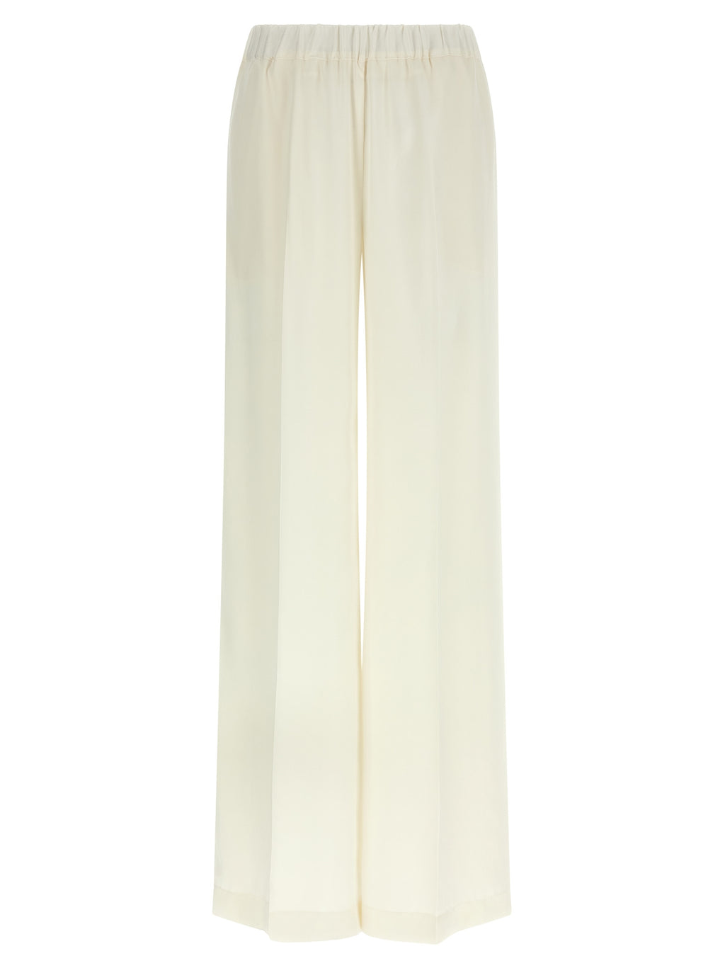 P.A.R.O.S.H. White Polyester Casual Pants