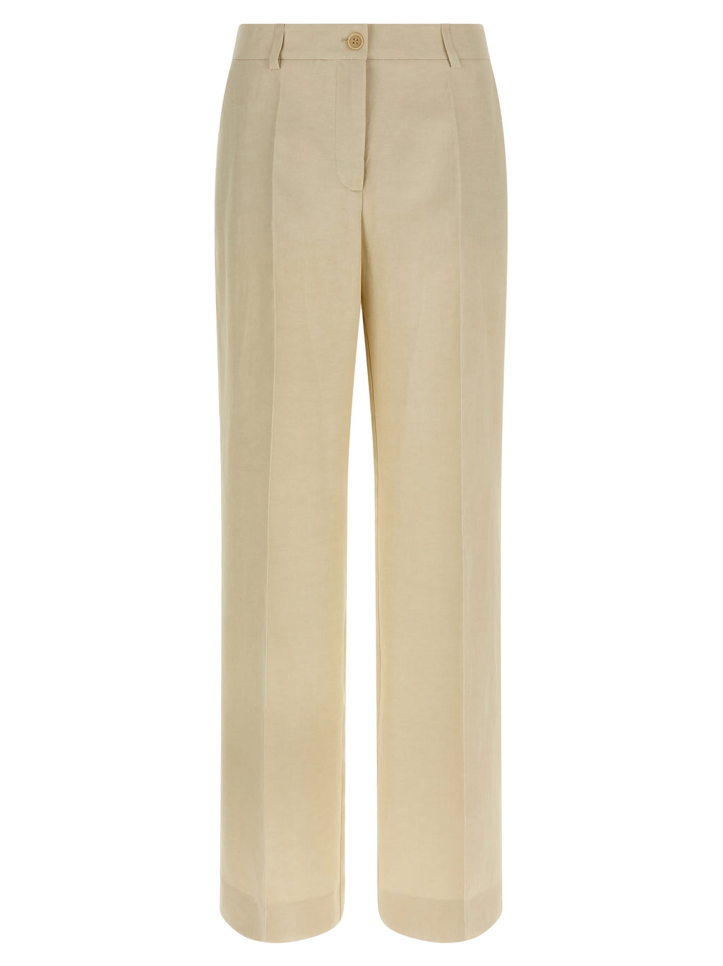 P.A.R.O.S.H. Beige Viscose Casual Pants