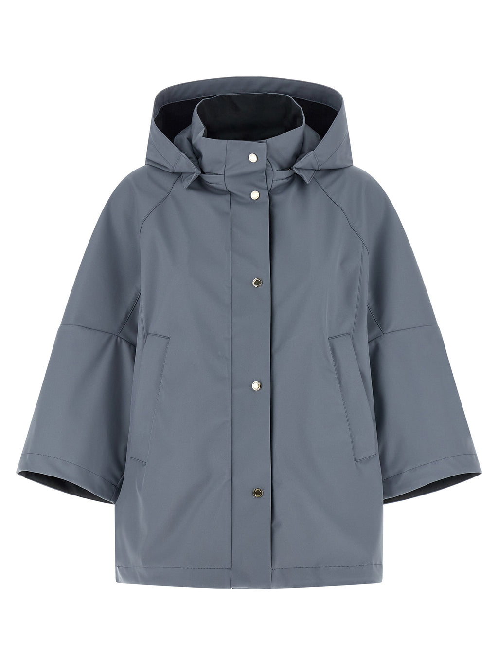 MooRER Blue Polyester Shell Jacket