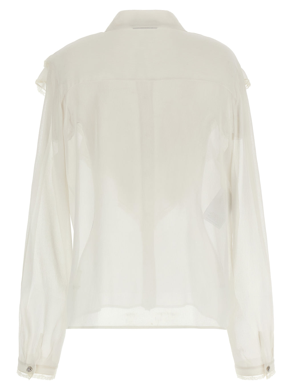 Alberta Ferretti Beige Acetate Blouse