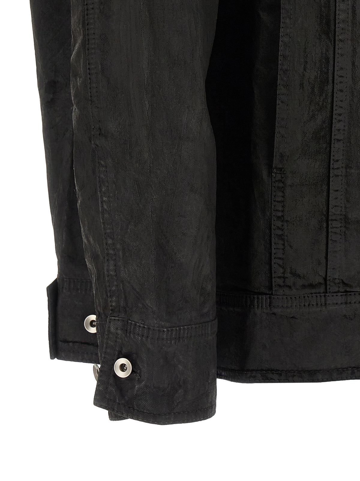 DRKSHDW Black Cotton Denim Jacket