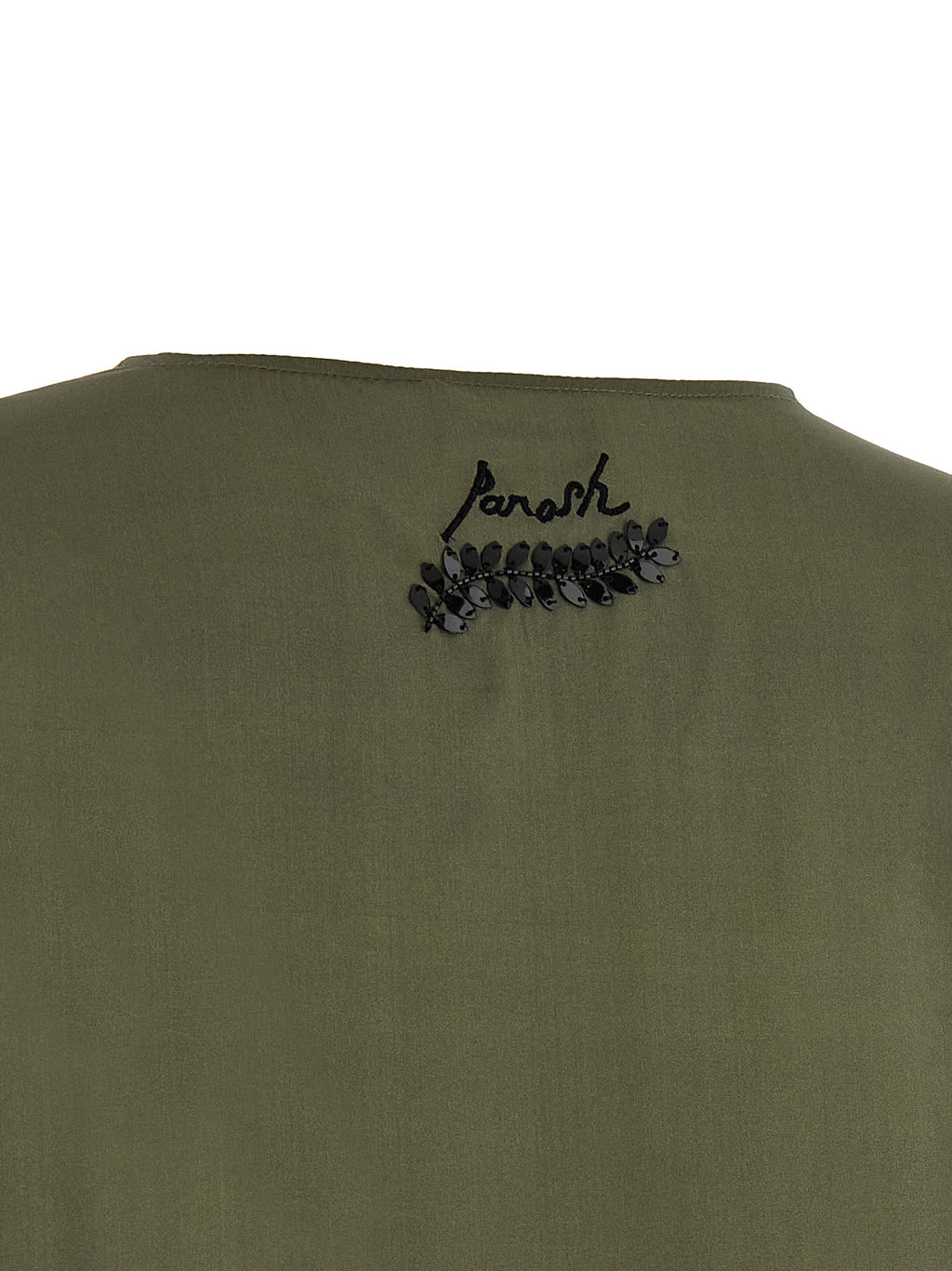P.A.R.O.S.H. Bicolor Silk Long Dress