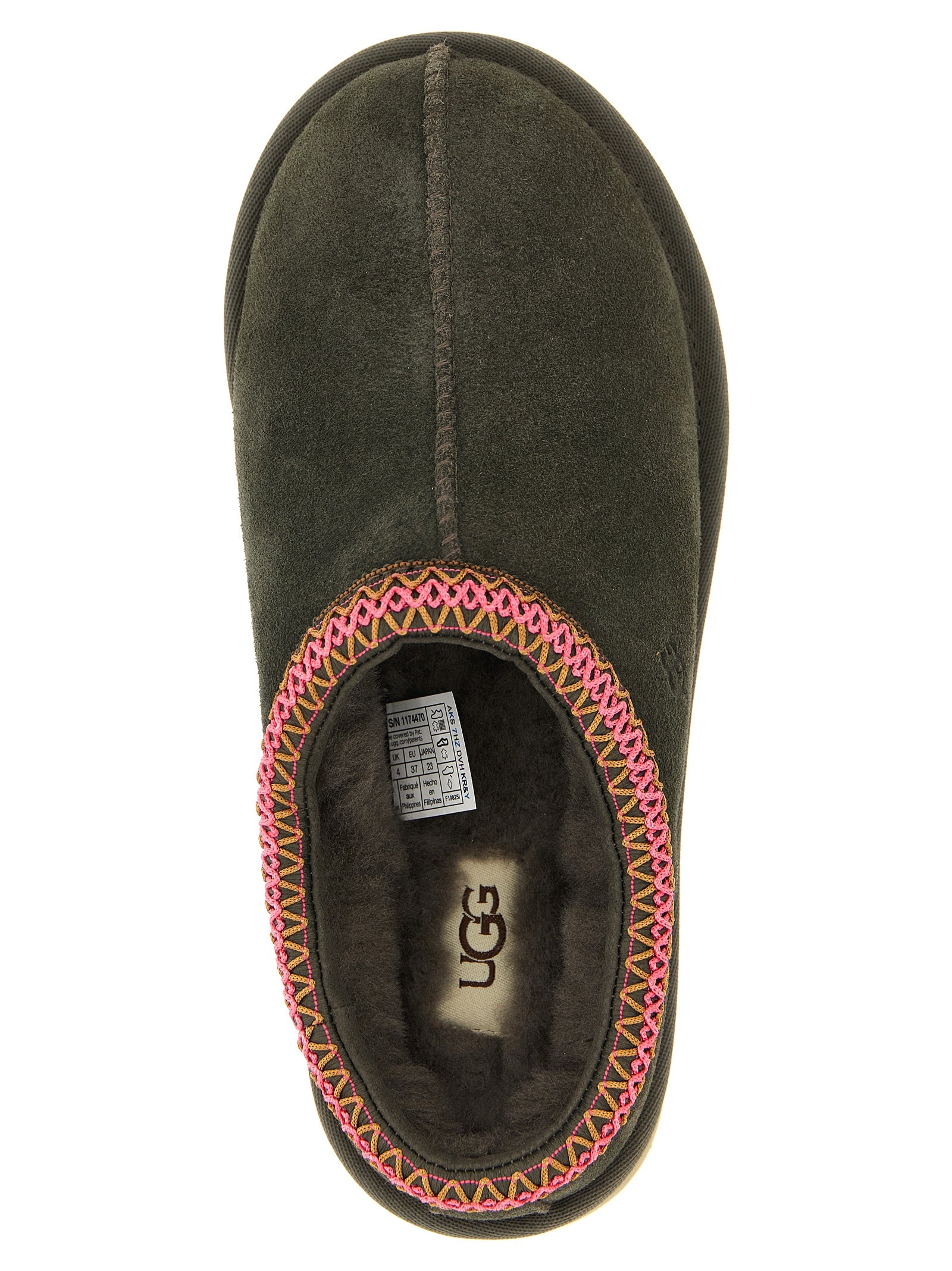 UGG Brown Leather Clogs