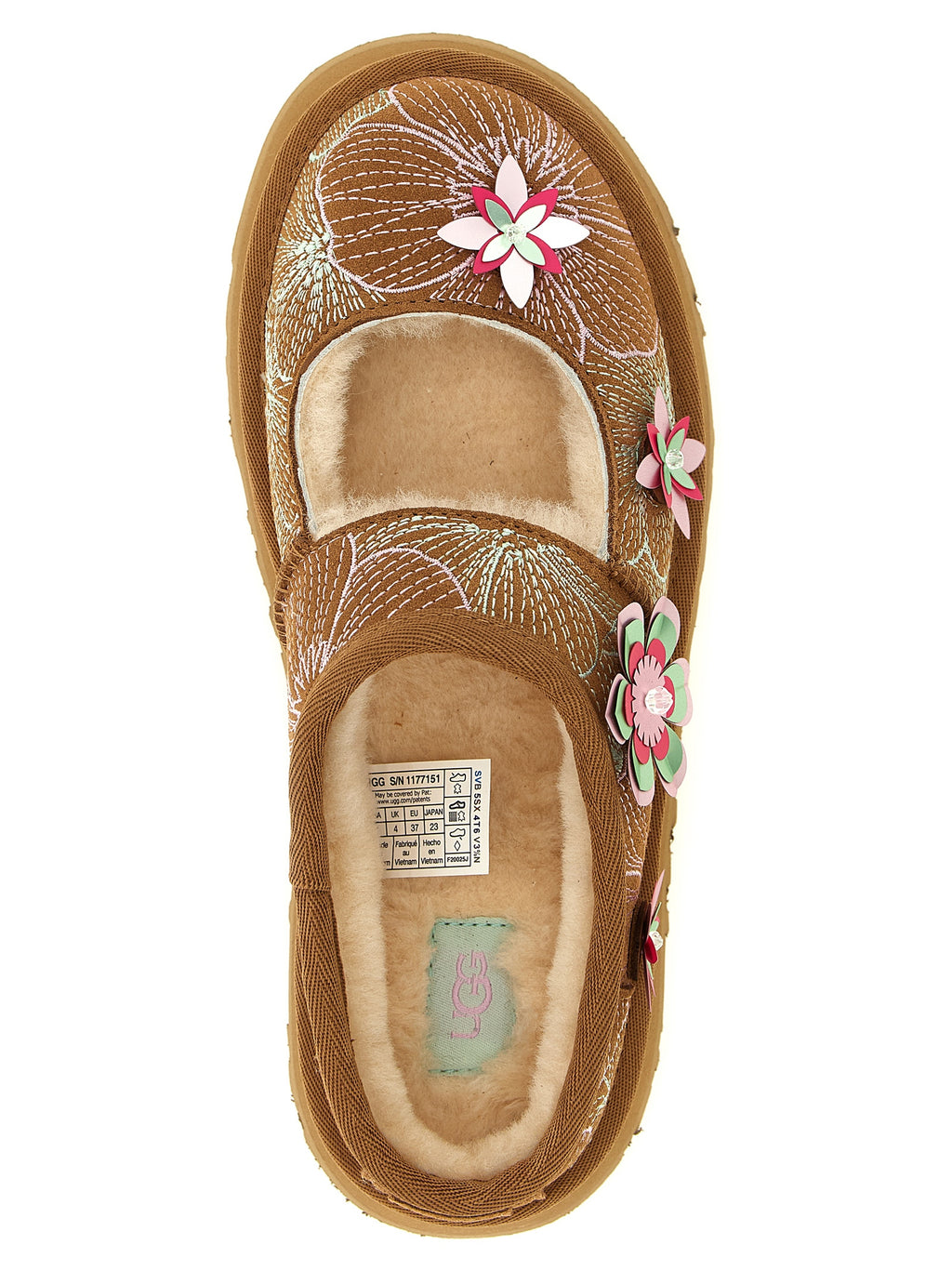 UGG Multicolor Leather Flats