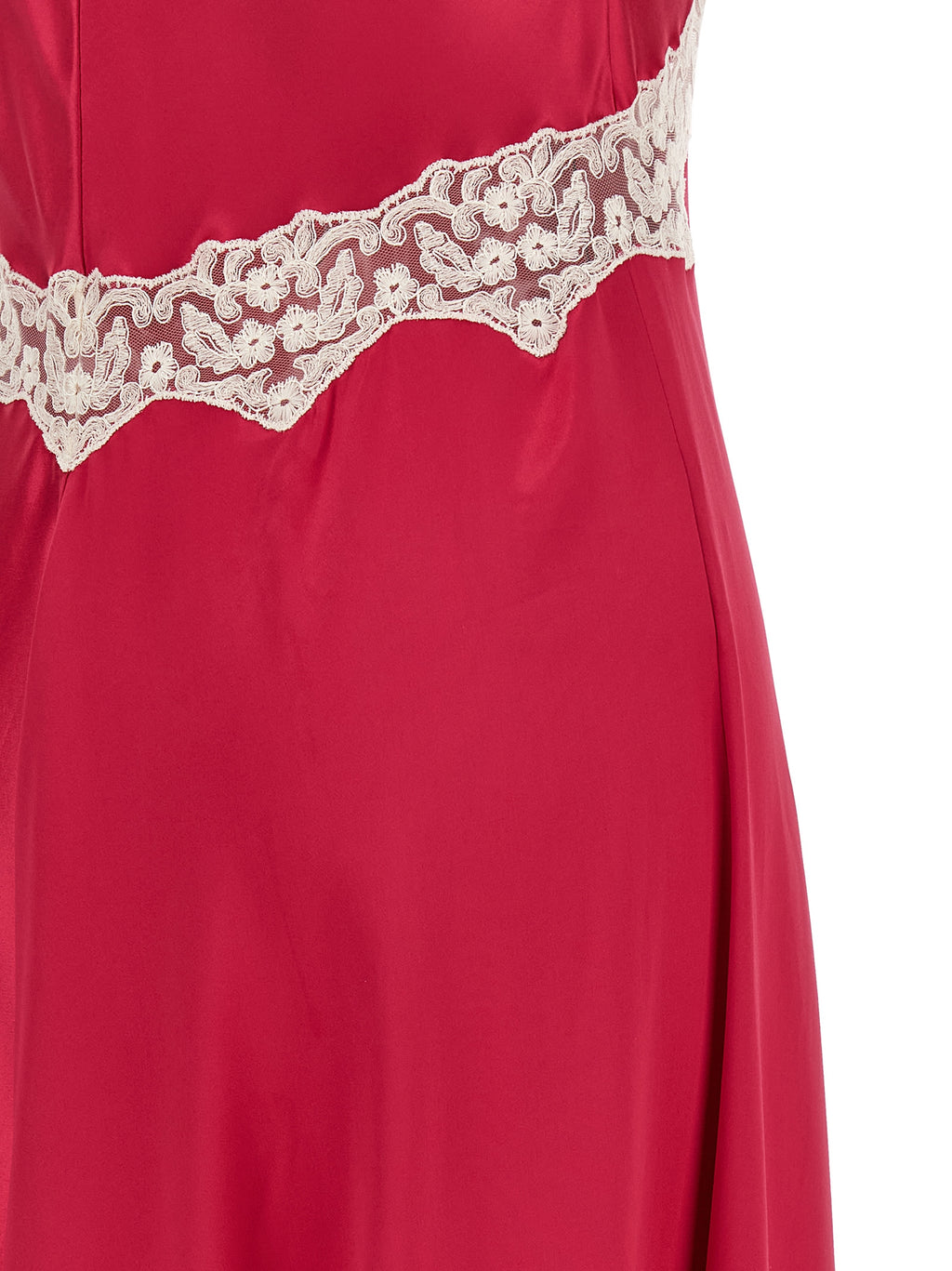 Alberta Ferretti Fuchsia Viscose Long Dress
