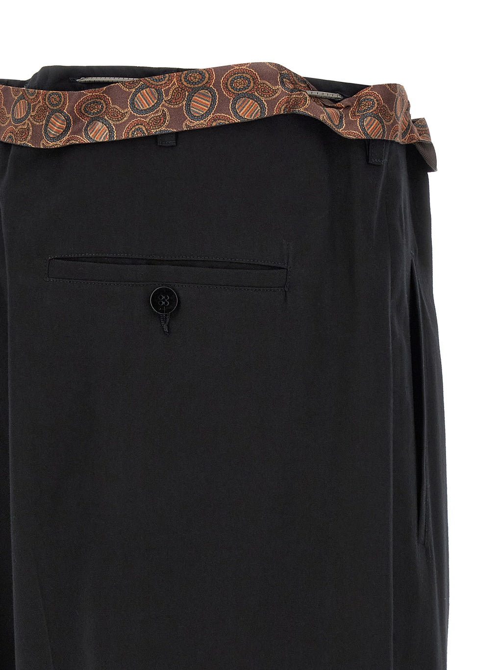 Magliano Black Cotton Casual Pants