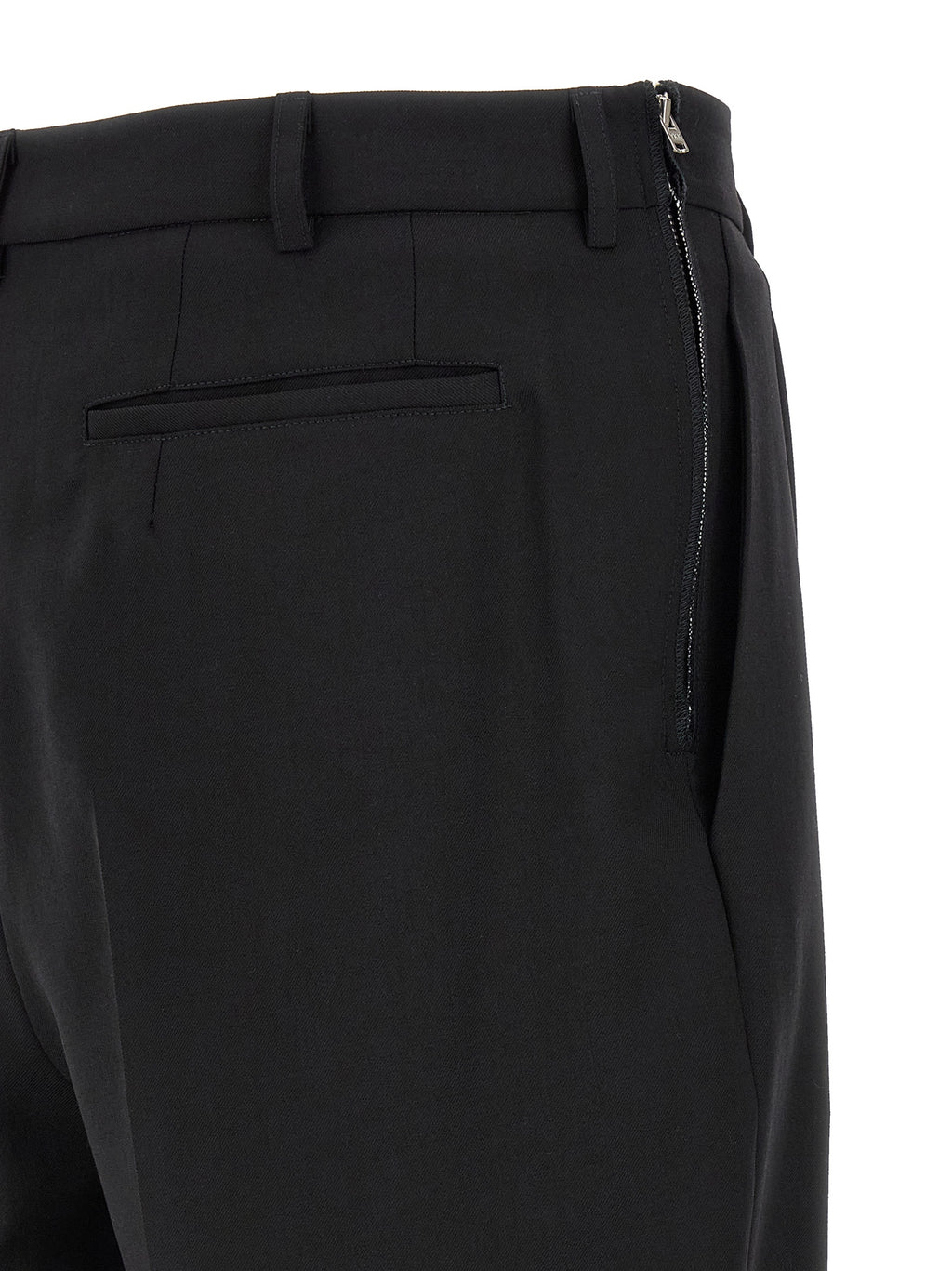 Magliano Black Wool Dress Pants