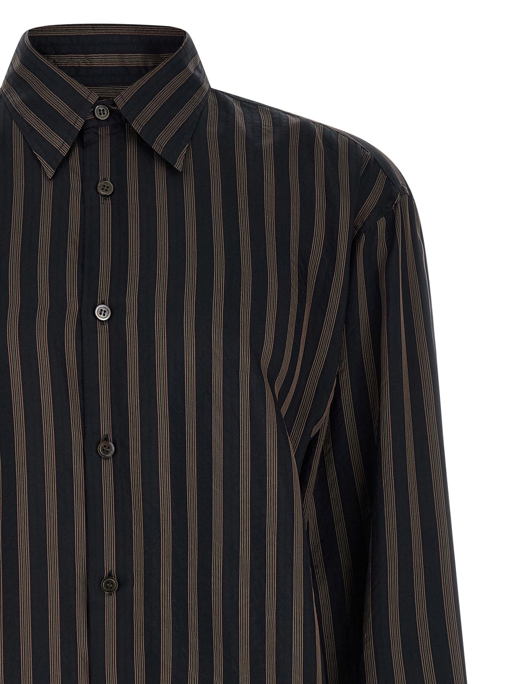 Dries Van Noten Black Copper Blouse